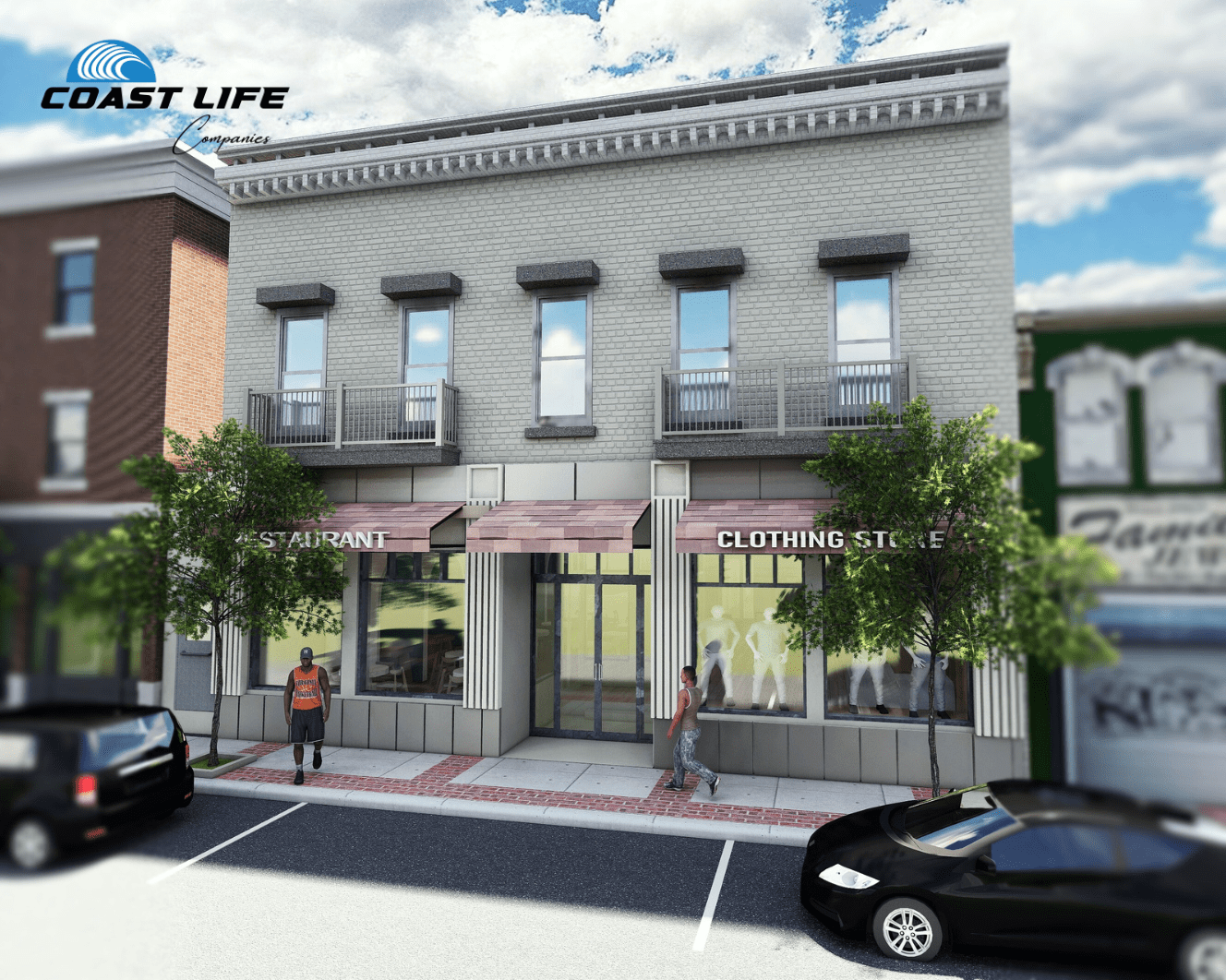 FRONT ELEVATION OPTION 1